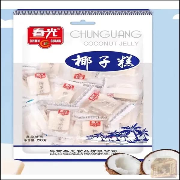 Хайнань специальности Chunguang кокосового пирога конфеты 200г