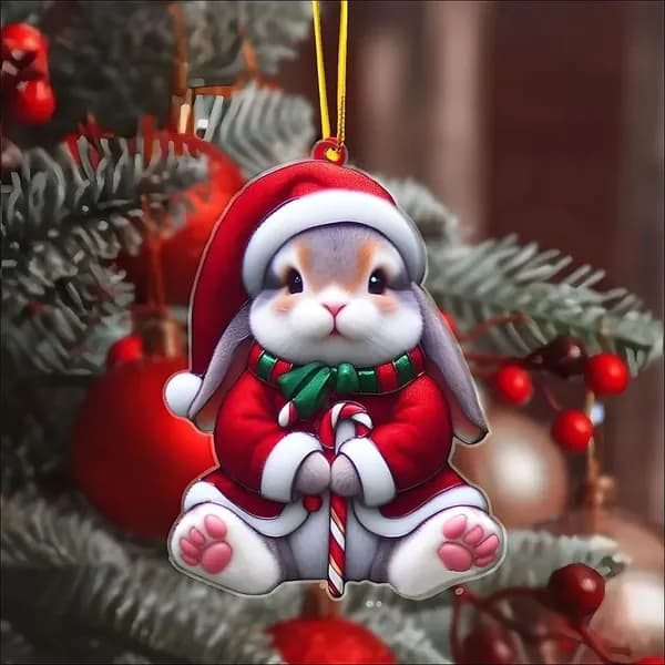 Игрушка под елку Кролик