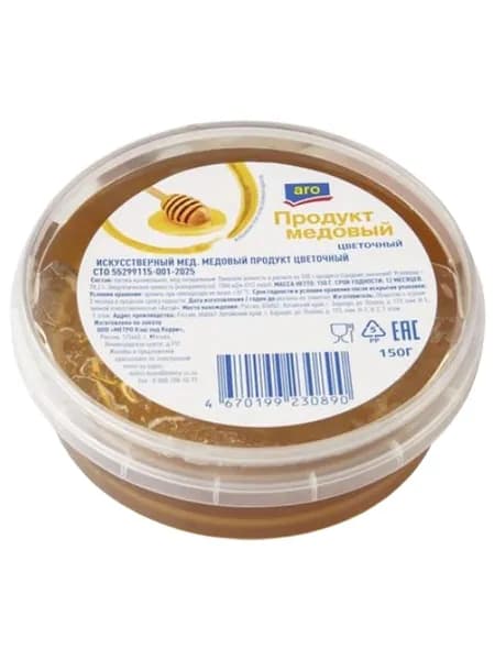 aro Продукт медовый цветочный, 150г