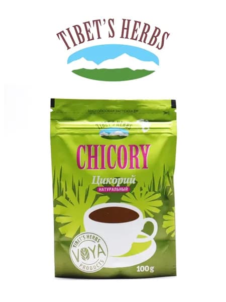 Цикорий Tibet's Herbs 100г. растворимый, Индия.