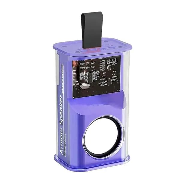 Портативная водонепроницаемая Bluetooth-колонка, Purple
