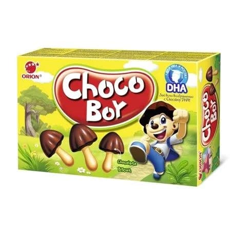 Choco Boy Печенье бисквитное Orion, 45 г