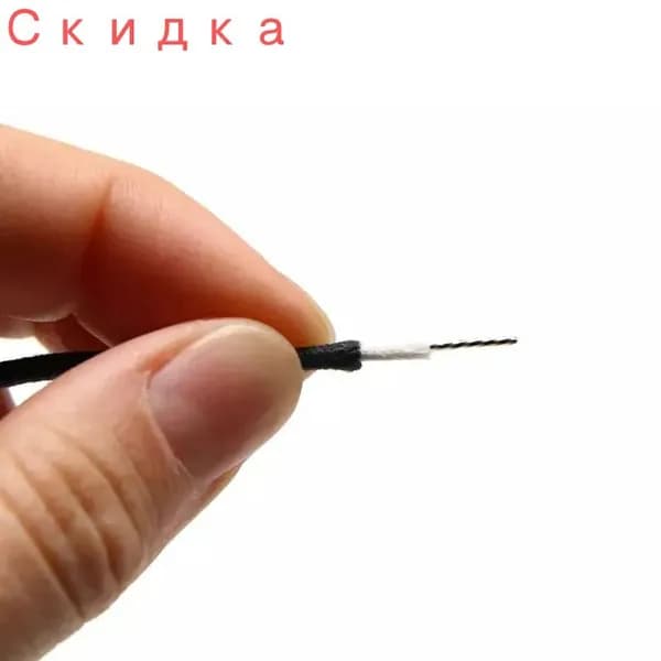 метр предварительно луженого тканевого кабеля для гитары в винтажном стиле с защитой от обратного тока, кабель для гитарных запчастей.
