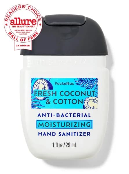 Bath & Body Works / Санитайзер для рук антисептик Fresh Coconut & Cotton