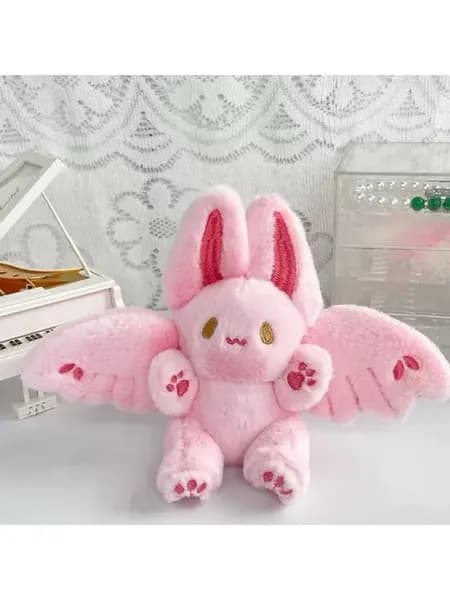 Подвесная игрушка брелок летучая мышь