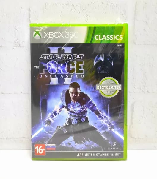 Star Wars The Force Unleashed 2 (II) Английский язык Видеоигра на диске Xbox 360. Товар уцененный