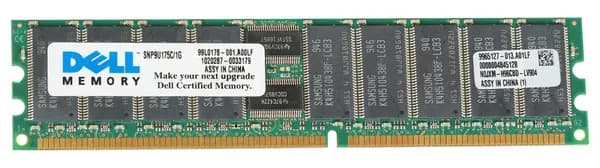 Dell Оперативная память DDR, 266 МГц, 1 x (SNP9U175C/1G)