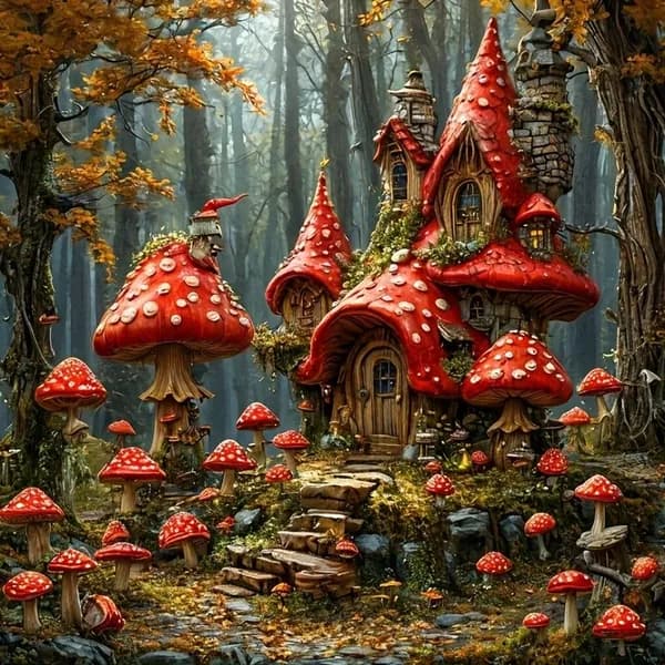1 комплект DIY 5D-рисунок из алмазов без рамки