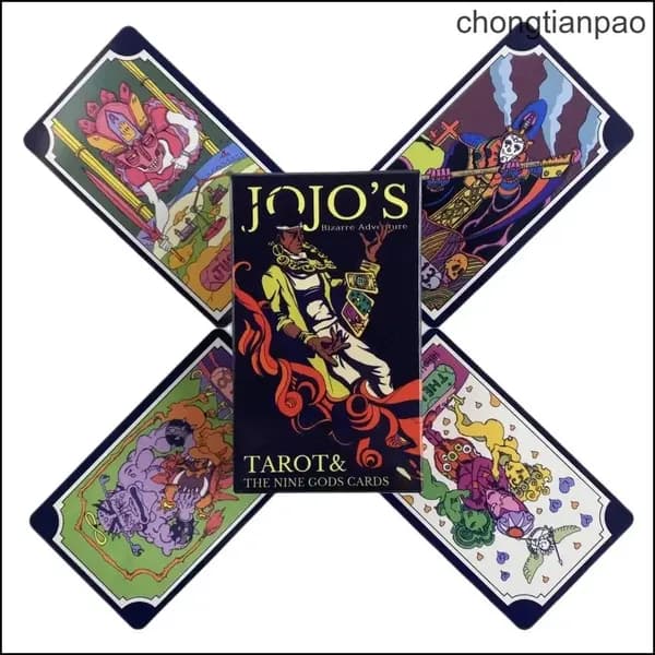 Эксклюзивная колода Таро по мотивам Невероятных приключений ДжоДжо JoJo's Bizarre Adventure