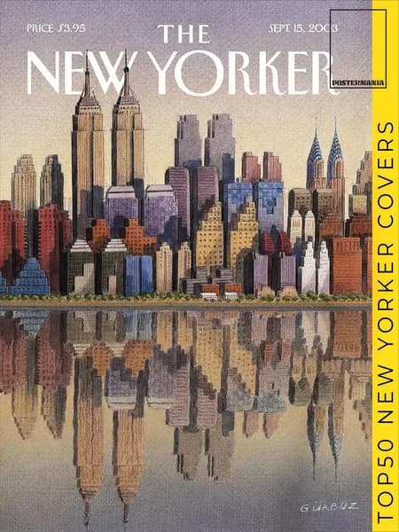 Постермания Постер "The New Yorker Осень Сентябрь 2003", 40х30 см