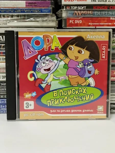 Игра "Дора в поисках приключений" 2007 CD (PC, Русская версия)