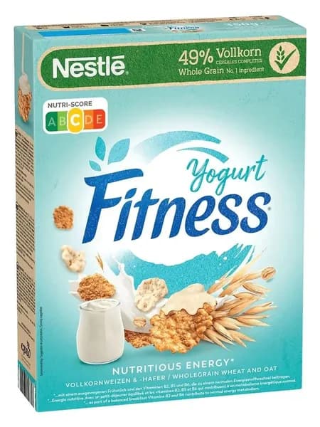 Сухой завтрак Nestle Fitness Yoghurt со вкусом йогурта, 350 гр