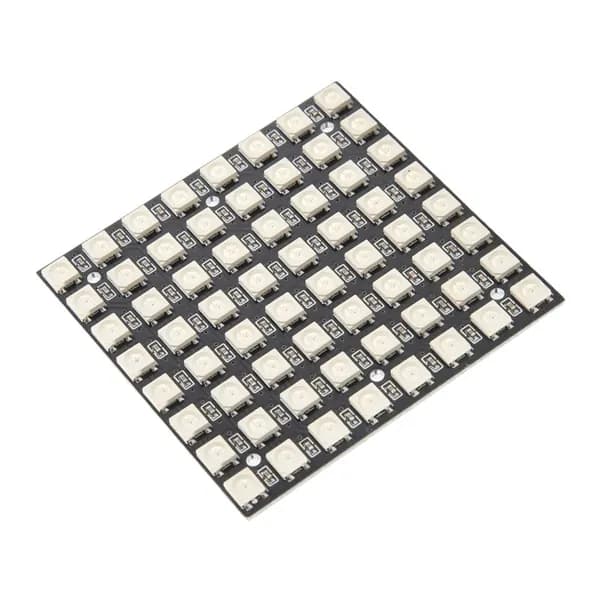 Светодиодная Матрица 8x8 64-Битная Полноцветная 5050 RGB Панельная Лампа