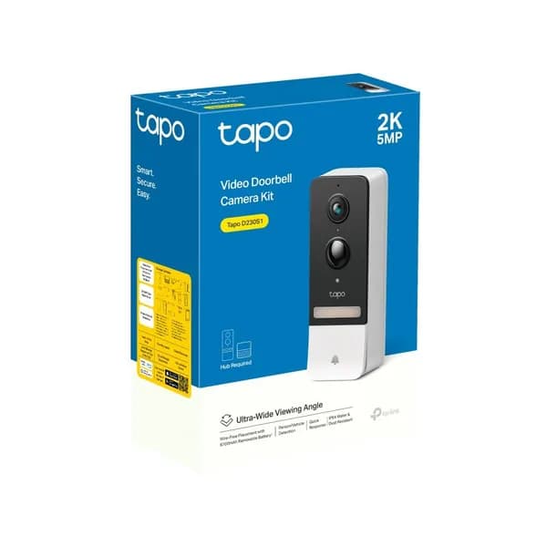 Умный видеозвонок TP-LINK Tapo D230S1 V1.2