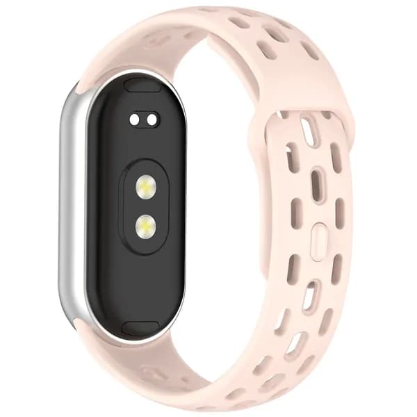 Скелетонизированный силиконовый ремешок для Xiaomi MiBand 10/9, Дышащий спортивный браслет для Xiaomi Band 8