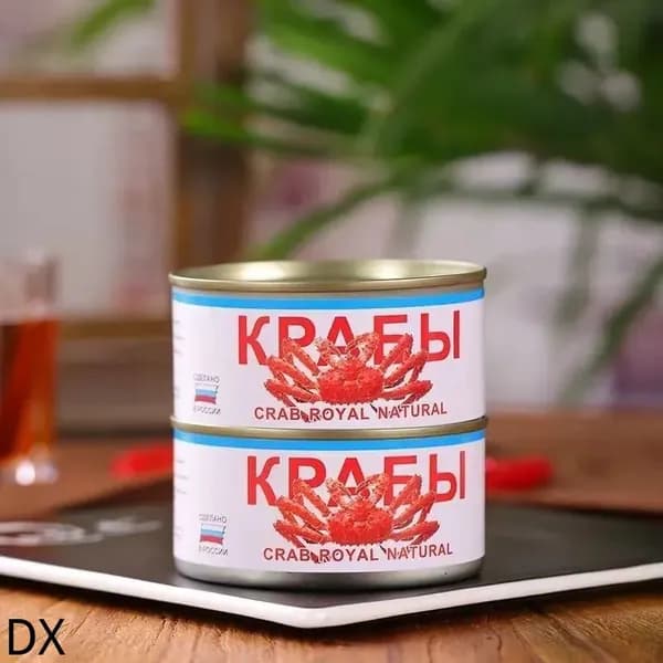Китайский ресторан "Консервированное мясо краба&130г*2 банки