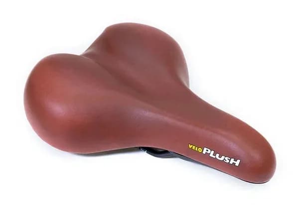 Седло велосипедное VELO COMFORT GEL VL-6221BR, 265x213 мм