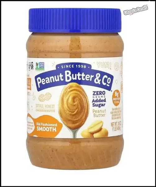 Peanut Butter & Co., Арахисовая паста, классическая кремовая, 454 г