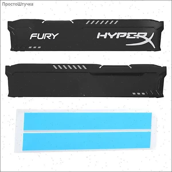 Радиатор для памяти DDR2 DDR3 DDR4, Черный