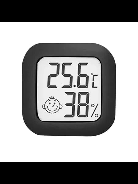 Электронный термометр-гигрометр LCD, измерение температуры и