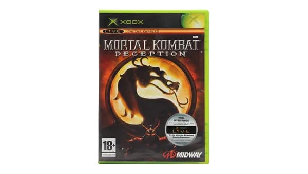 Mortal Kombat Deception (Xbox Original) Винтаж