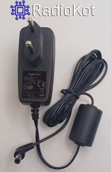 Адаптер (блок) питания 8V, 2A; 5.5x2.1мм; зарядка для электронных платежных терминалов