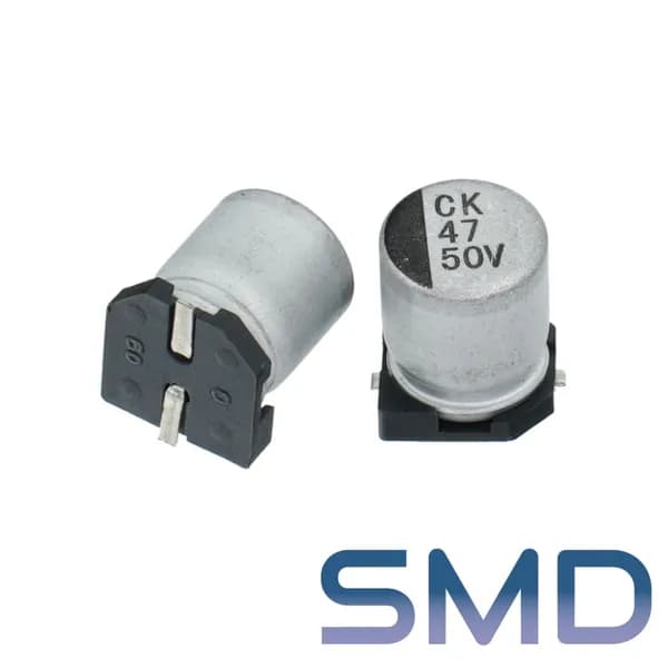 47мкФ 50В / SMD / 6,3x8 / 105 С / конденсатор электролитический (4шт)