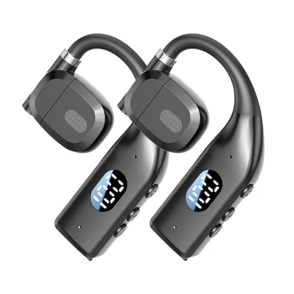 Наушники беспроводные с микрофоном, Bluetooth, USB Type-C, черный