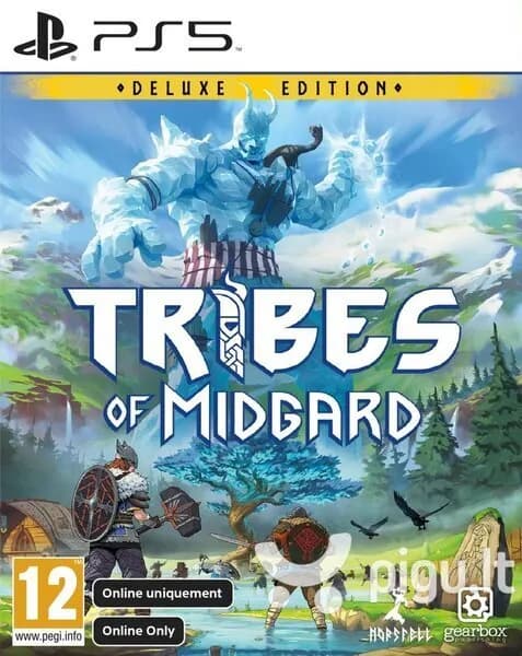 Игра Tribes of Midgard Deluxe Edition PS5 Русская Версия Диск на PS 5