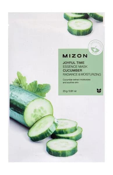MIZON Joyful Time Essence Mask Cucumber Тканевая маска для лица с экстрактом огурца