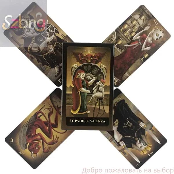 Добро пожаловать на выборкарты Таро Безумная луна/Deviant Moon Tarot