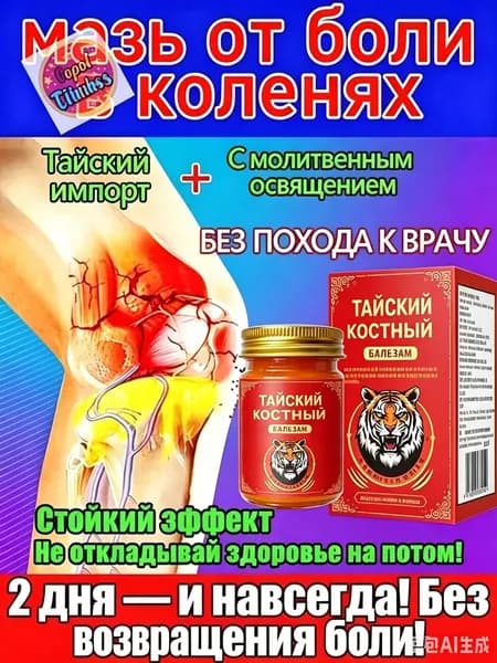мазь от боли в коленях 50 г