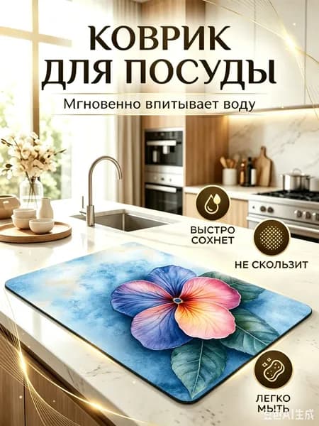 Коврик для кухни 30x40 см