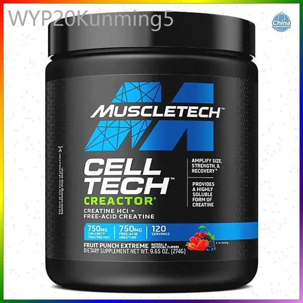 Cell-Tech Creactor креатиновый фруктовый пунш 120