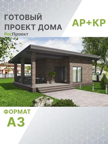 Проект RPg2991 - Баня с террасой (30 м2, 7м x10м)