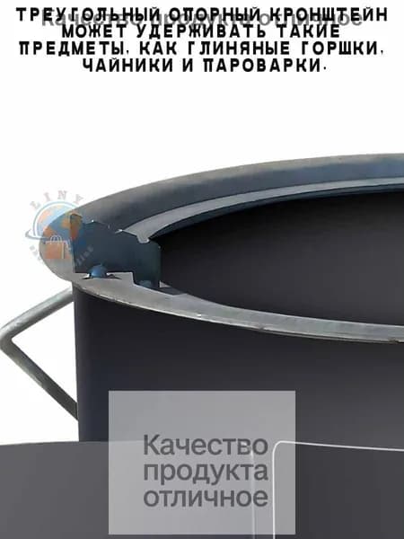 Дровяная печь для улицы