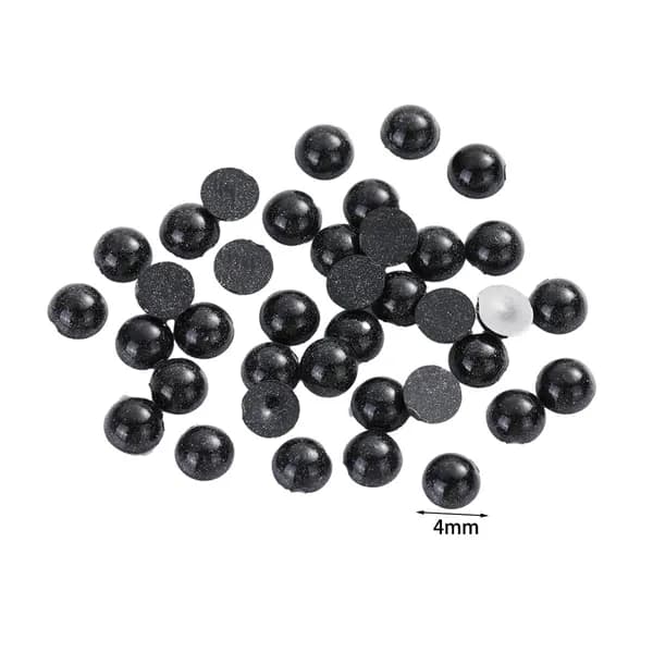 4mm Круглый Глазки для игрушек 200 шт