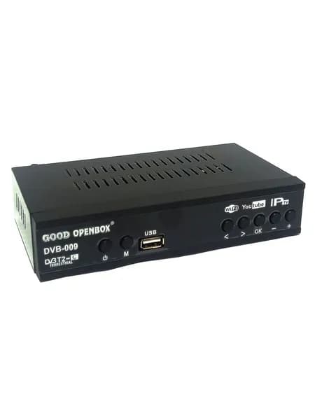Цифровой DVB-T2 ресивер Good OpenBox DVB-009 (DVB-C, IPTV, USB)