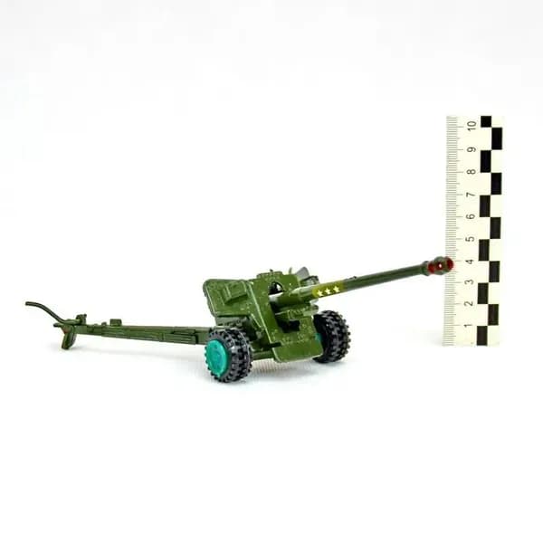 Пушка Противотанковая БС-3. Масштаб 1:43, металл. Винтажная коллекционная ретро-модель производства СССР 1980-х годов. Новая. В заводской упаковке. 0-0430284