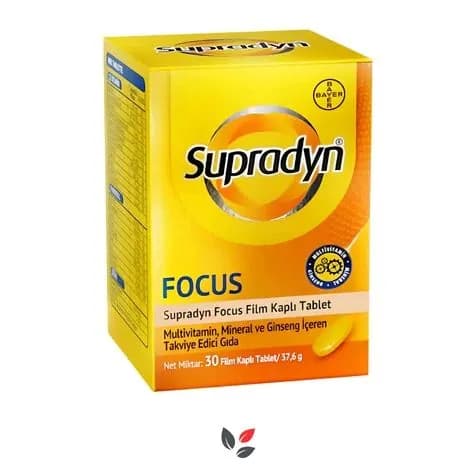 Supradyn Focus 30 Таблеток