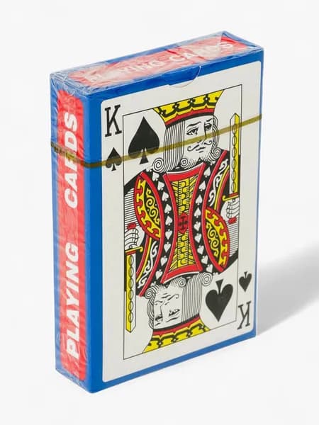 Карты игральные Король , колода 54 шт., 5.7 8.7 см, синяя рубашка
