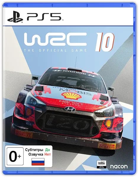 WRC 10 (PlayStation 5, Русские субтитры) / Игра на диске PS5