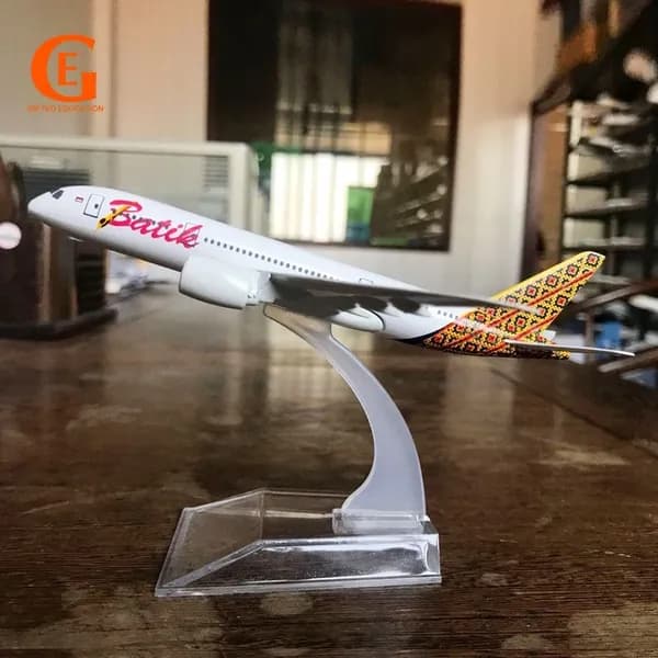 Металлическая Модель Самолета, Боинг 787 Batik Air
