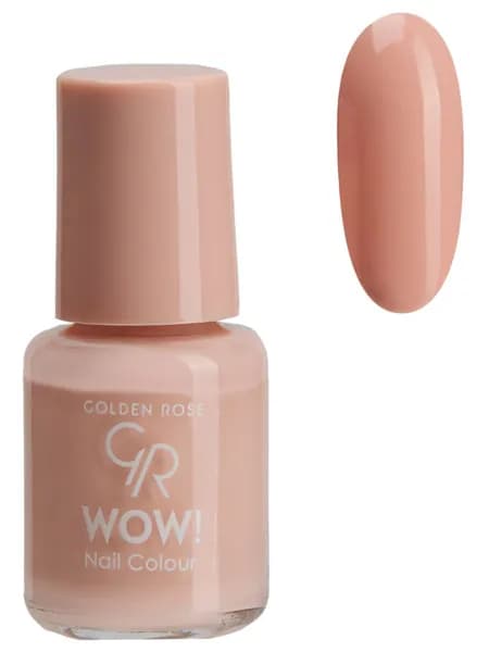 Golden Rose Лак для ногтей бежевый WOW, тон 015