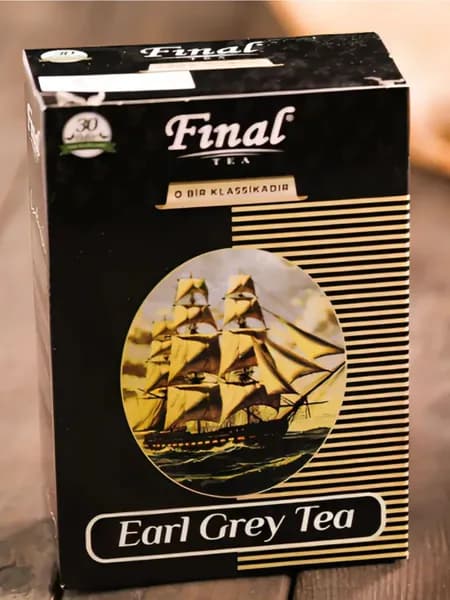 Чай черный с бергамотом листовой 100 г Final Earl Grey