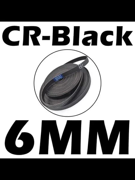 CR-Black Ремень синхронизации 6mm, 3M