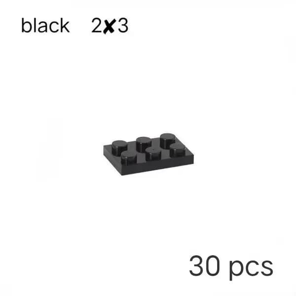 MOC 2x3 небольшие кирпичные строительные блоки совместимые с 3021 основным тонким кирпичом