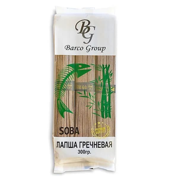 Лапша гречневая Соба BG, 300 г