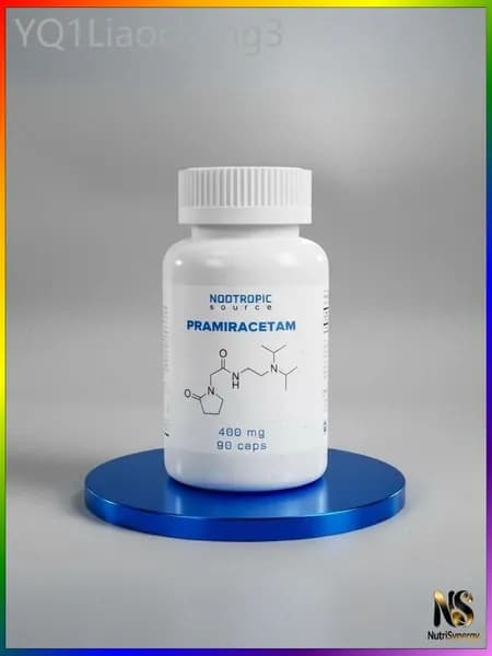 Прамирацетам Pramiracetam 400 мг 90 капсул Nootropic Source