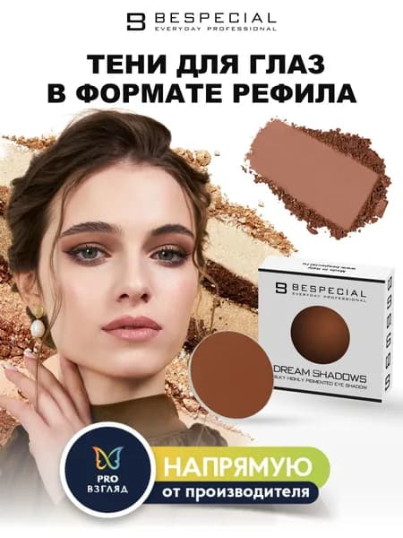 BESPECIAL Тени для глаз в формате рефила DREAM SHADOWS оттенок DS - 12